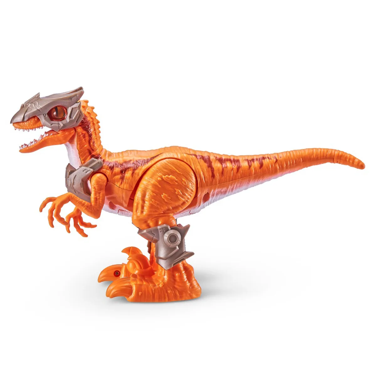 FIGURA DINOSAURIO RAPTOR CON LUCES Y SONIDO ROBO ALIVE - 2