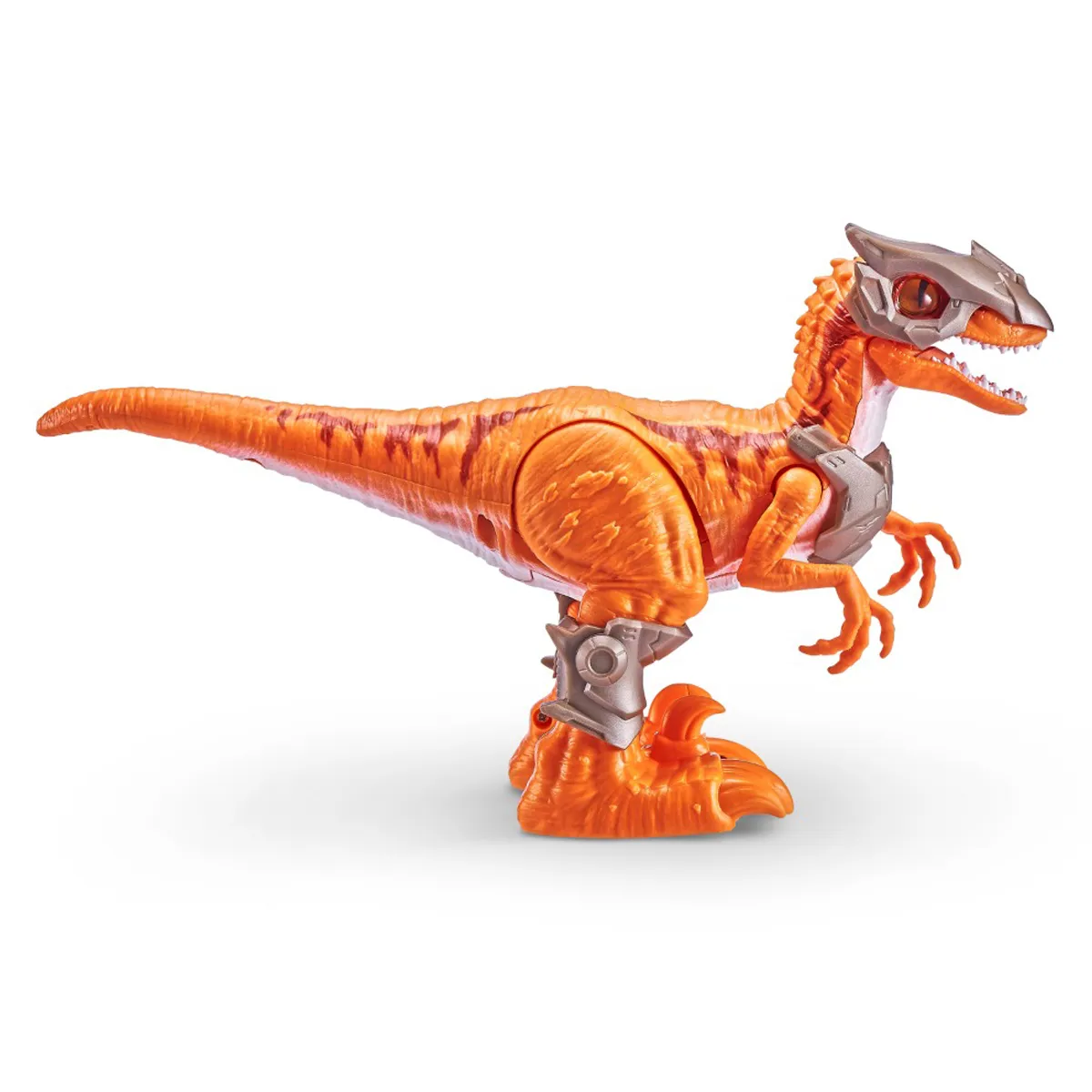 FIGURA DINOSAURIO RAPTOR CON LUCES Y SONIDO ROBO ALIVE - 3
