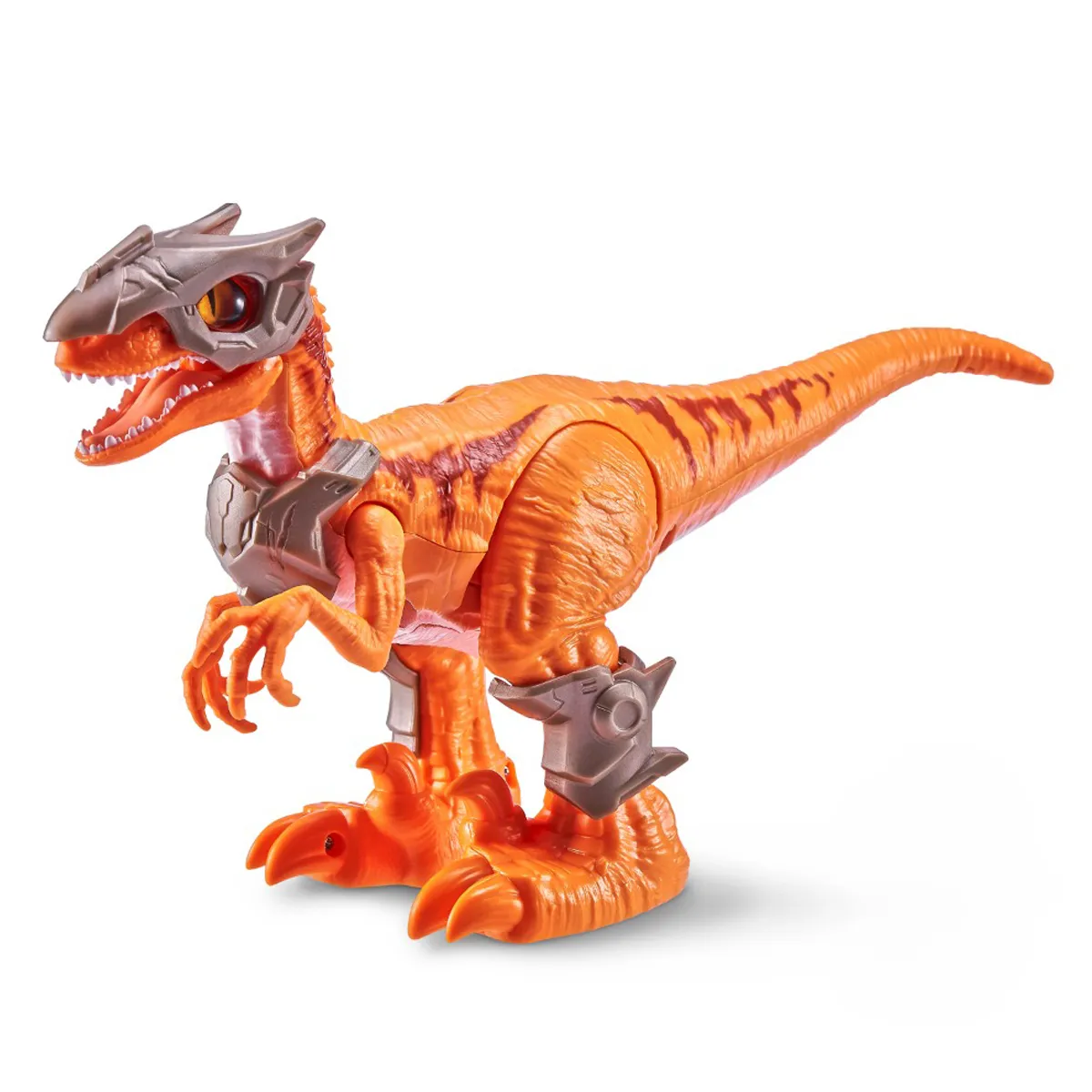 FIGURA DINOSAURIO RAPTOR CON LUCES Y SONIDO ROBO ALIVE - 4