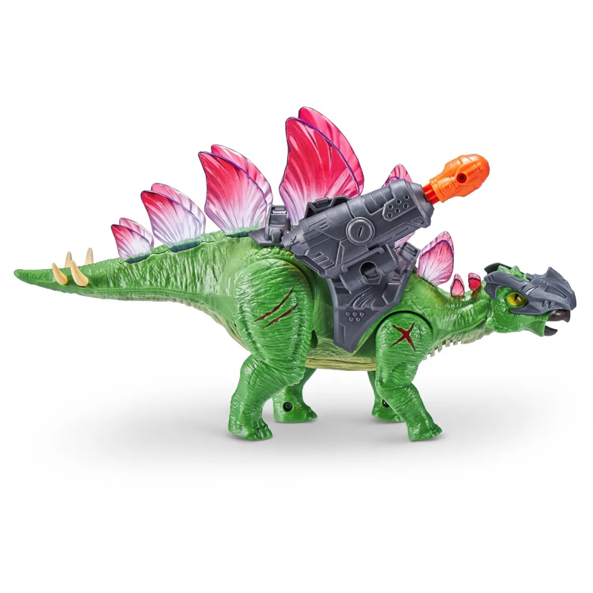 FIGURA DINOSAURIO ESTEGOSAURIO CON LUCES Y SONIDO ROBO ALIVE - 2
