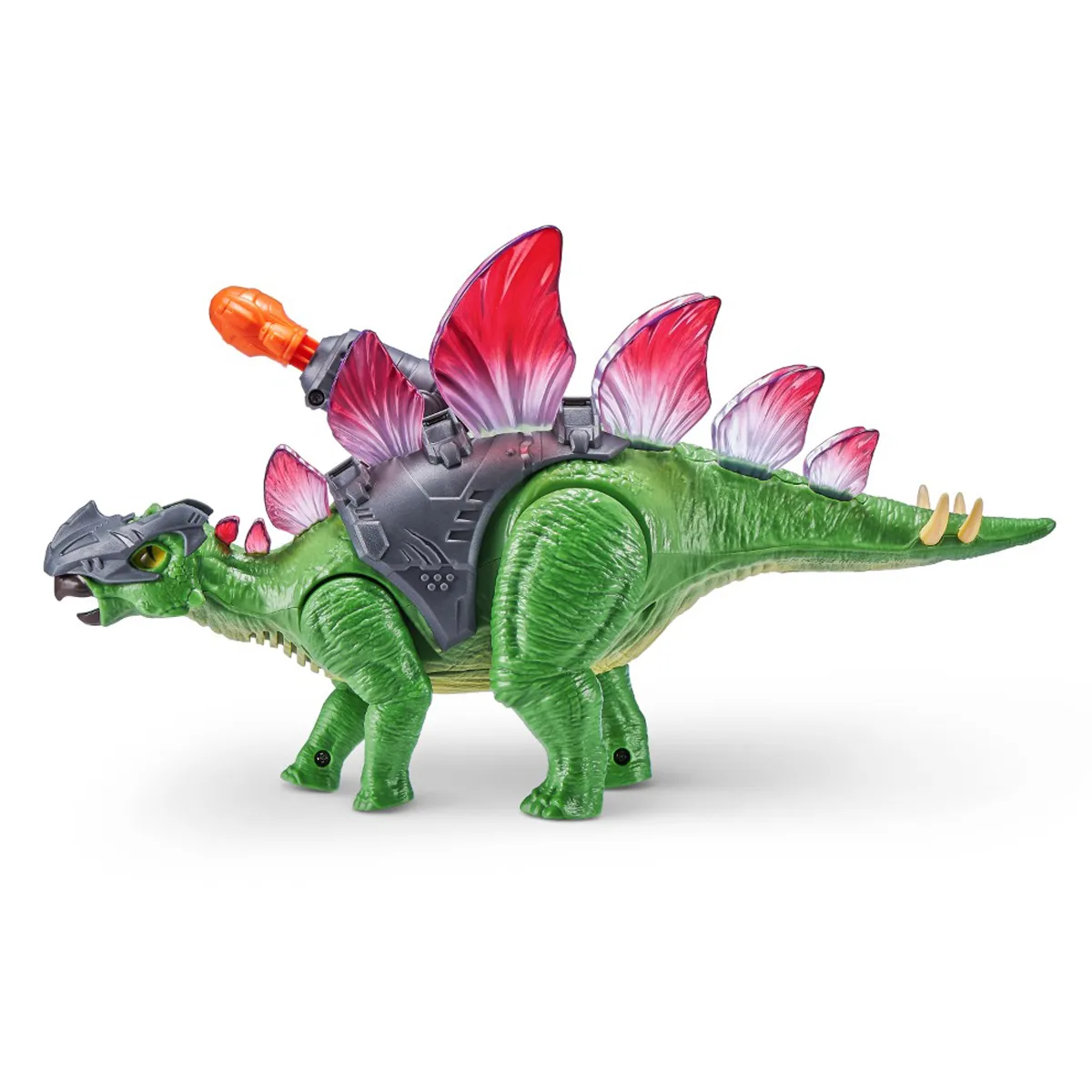 FIGURA DINOSAURIO ESTEGOSAURIO CON LUCES Y SONIDO ROBO ALIVE - 4