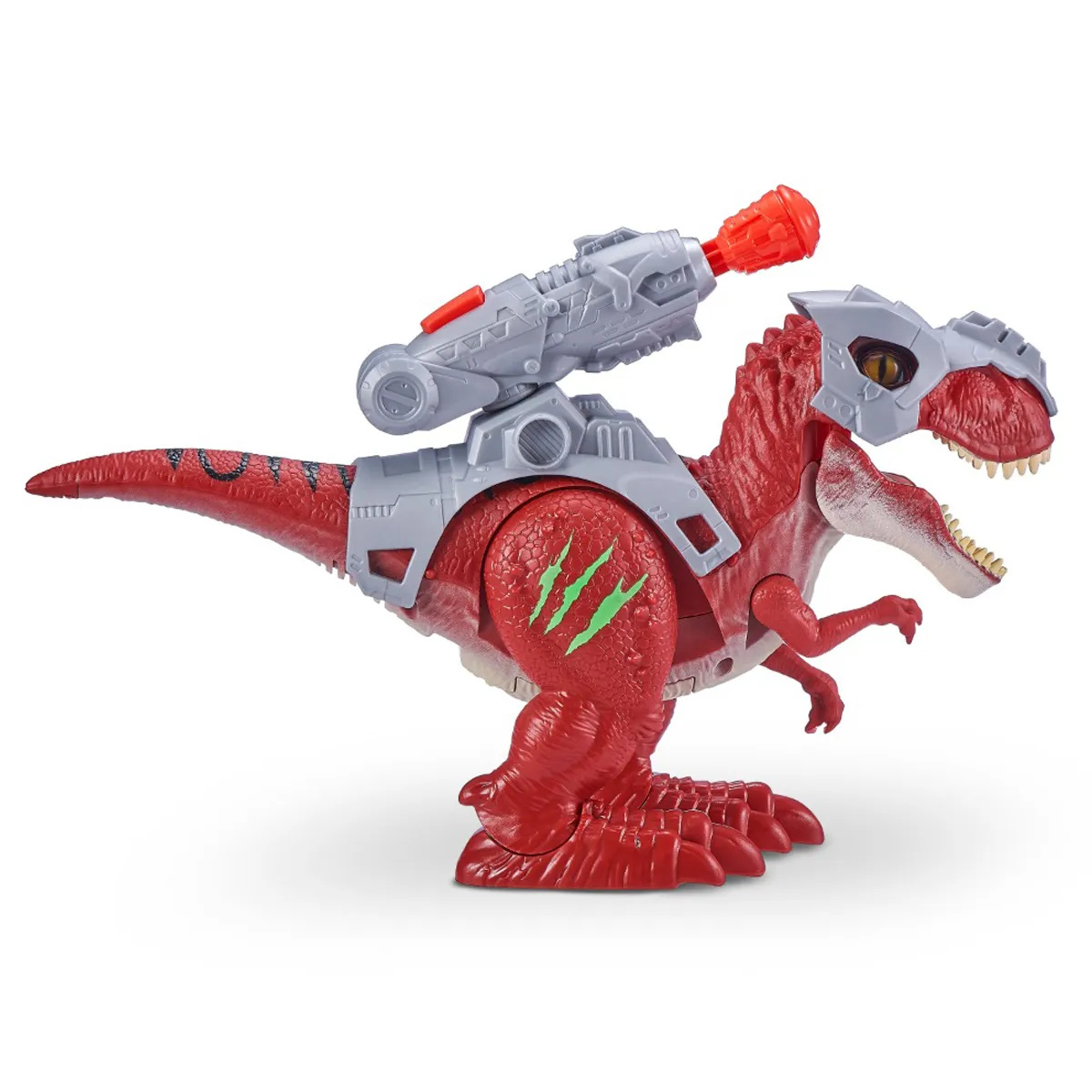 FIGURA DINOSAURIO T-REX CON LUCES Y SONIDO ROBO ALIVE - 2