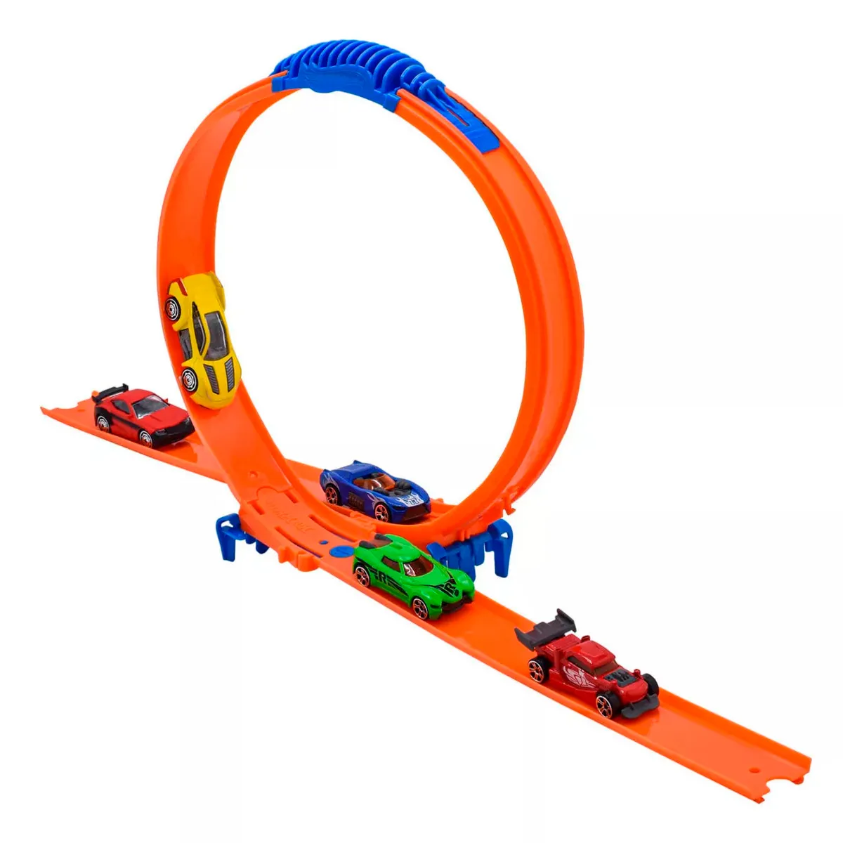 HOT WHEELS RACK GUARDA AUTOS 3 EN 1 SE CONVIERTE EN LOOPS - 11