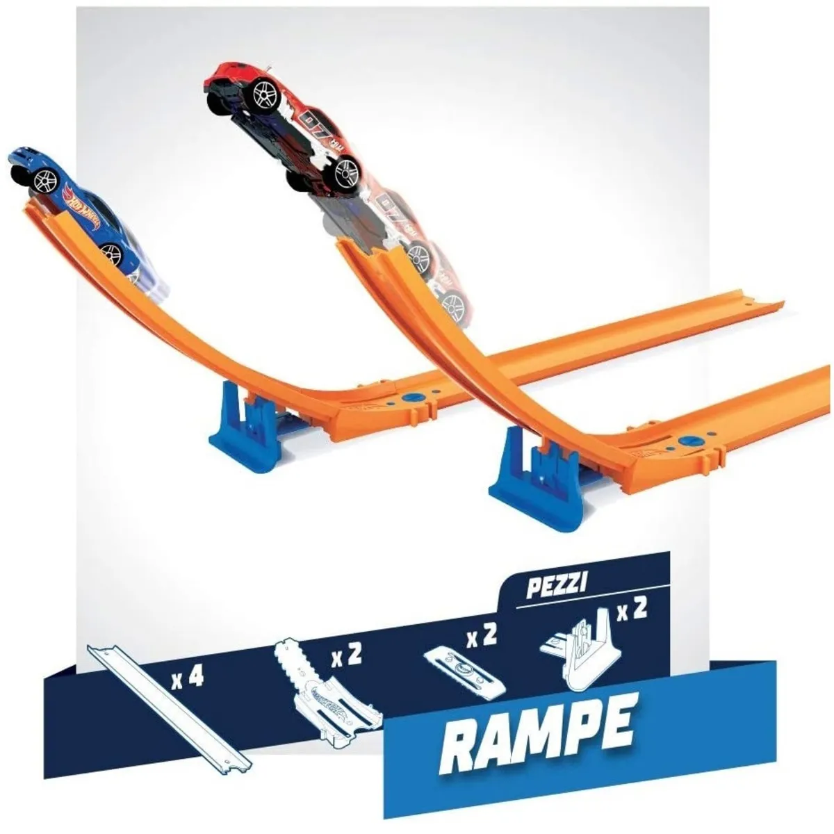HOT WHEELS RACK GUARDA AUTOS 3 EN 1 SE CONVIERTE EN LOOPS - 13