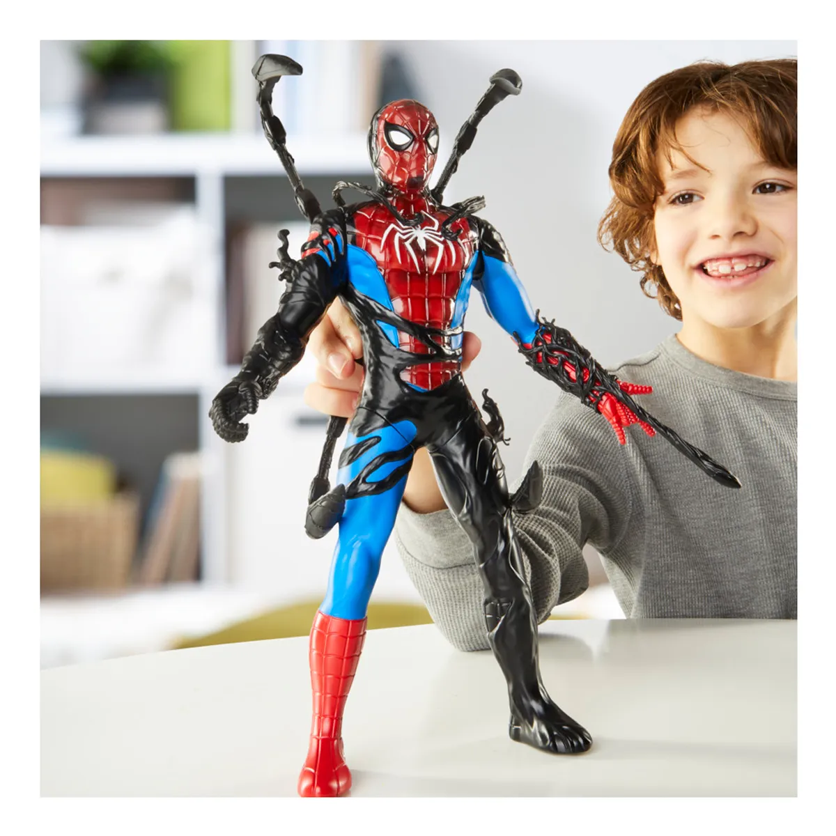 FIGURA ACCIÓN MARVEL SPIDERMAN VENOMVERSUS TRANSFORMACIÓN LÍQUIDA - 8