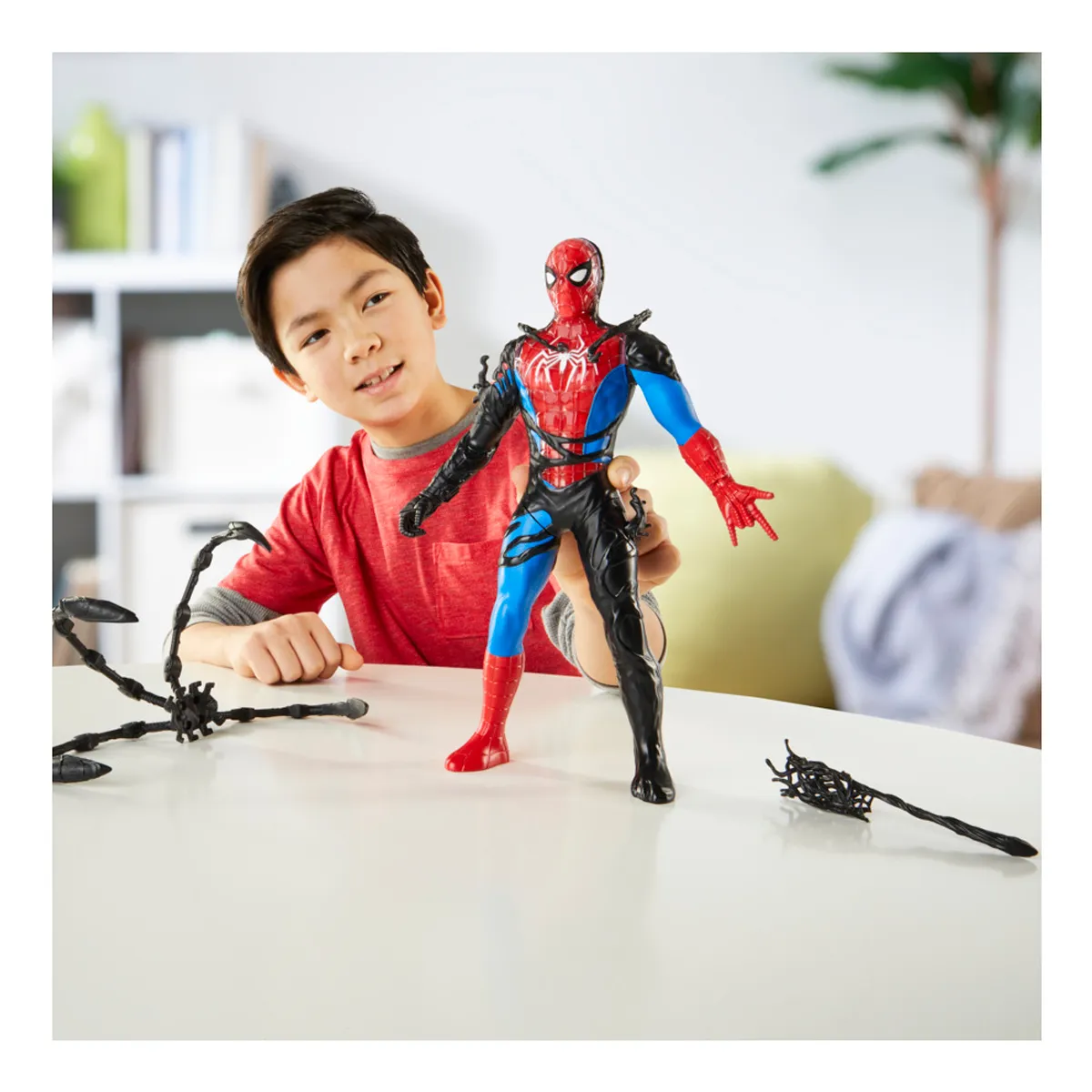 FIGURA ACCIÓN MARVEL SPIDERMAN VENOMVERSUS TRANSFORMACIÓN LÍQUIDA - 9