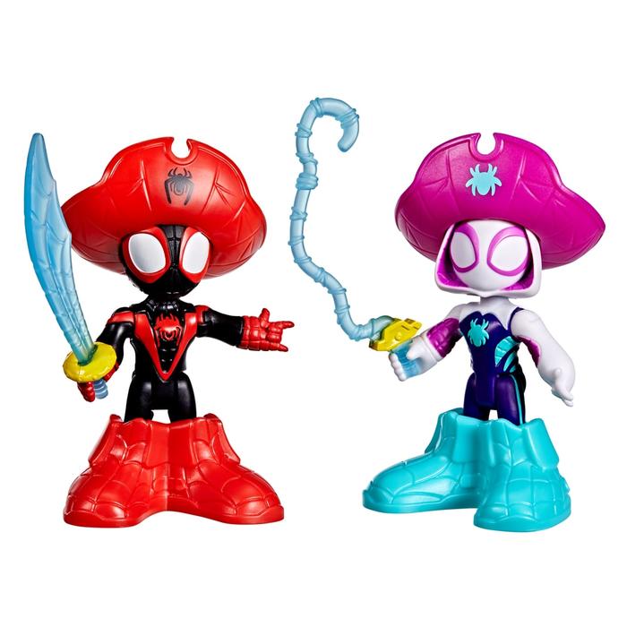 FIGURA DE ACCIÓN SPIDEY AND HIS AMAZING FRIENDS WATER-WEBS SPIDEY Y HYDRO-MAN - 5