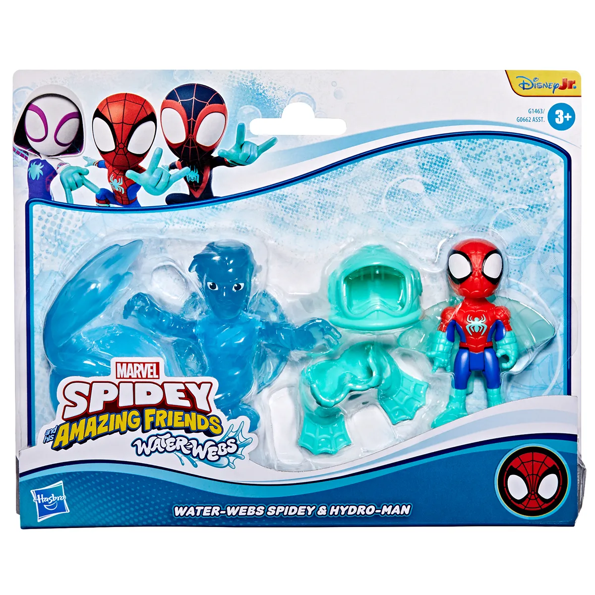 FIGURA DE ACCIÓN SPIDEY AND HIS AMAZING FRIENDS WATER-WEBS SPIDEY Y HYDRO-MAN - 4