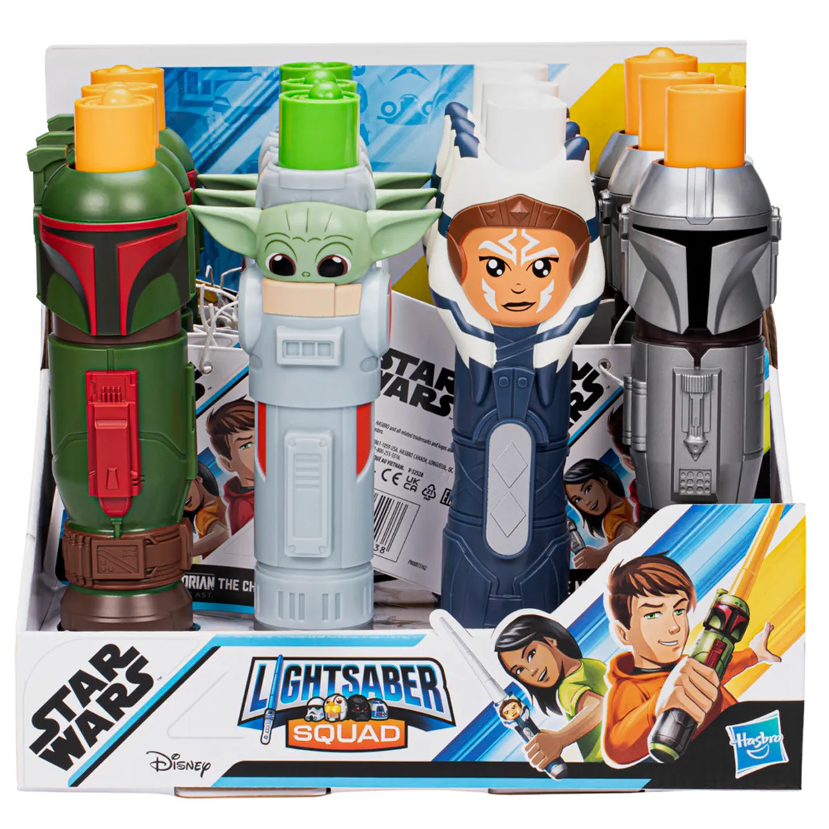 FIGURA DE ACCIÓN STAR WARS SABLES DE LUZ - 1