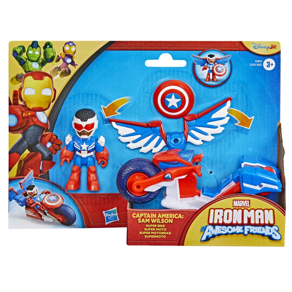 SET IRON MAN Y SUS AMIGOS BÓLIDO MARVEL - 2