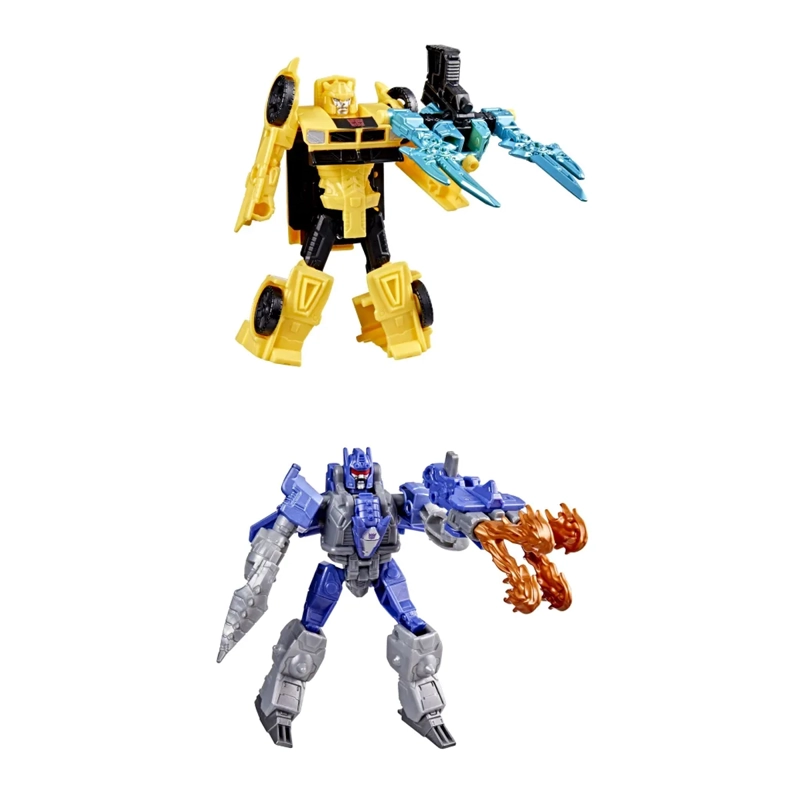 FIGURA DE ACCIÓN TRANSFORMERS CYBERWORLD ARMORED CHANGERS BUMBLEBEE - 2