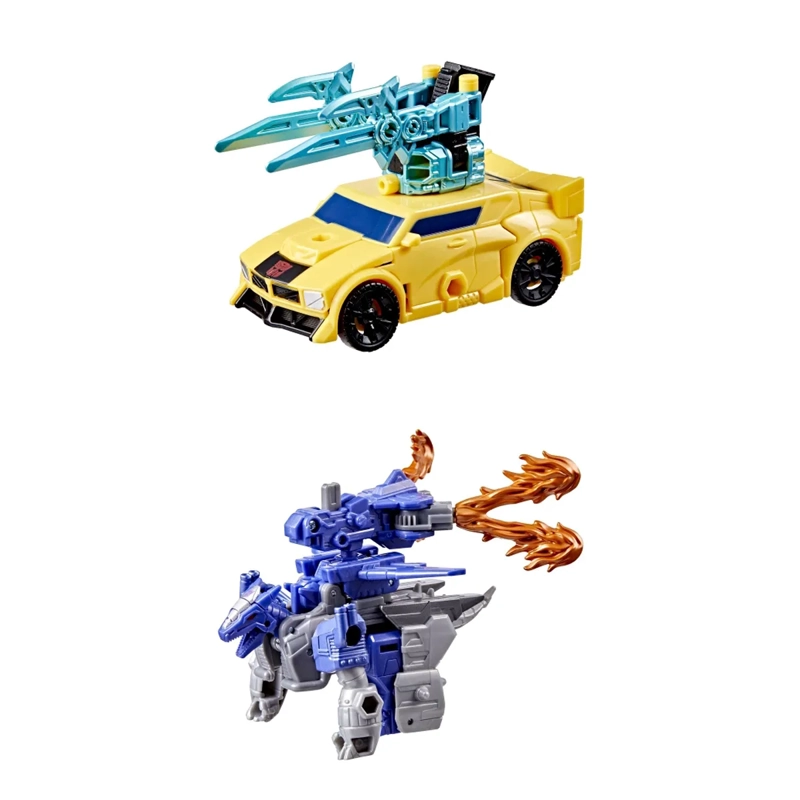 FIGURA DE ACCIÓN TRANSFORMERS CYBERWORLD ARMORED CHANGERS BUMBLEBEE - 3