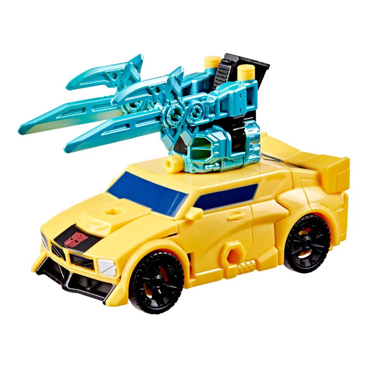 FIGURA DE ACCIÓN TRANSFORMERS CYBERWORLD ARMORED CHANGERS BUMBLEBEE - 2
