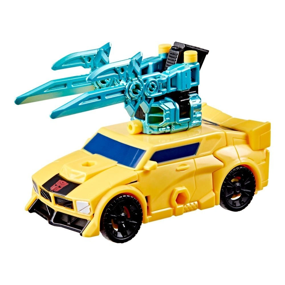 FIGURA DE ACCIÓN TRANSFORMERS CYBERWORLD ARMORED CHANGERS BUMBLEBEE - 2