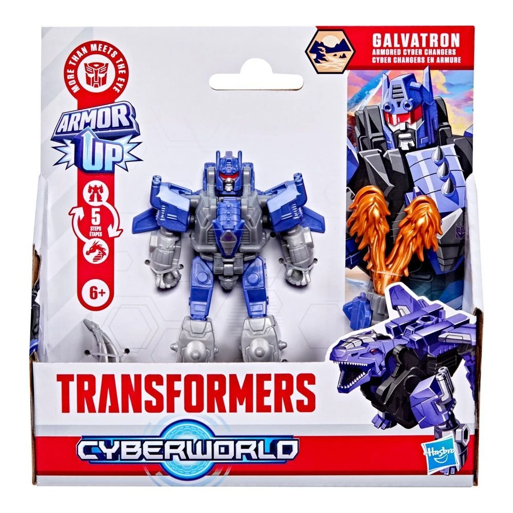 FIGURA DE ACCIÓN TRANSFORMERS CYBERWORLD ARMORED CHANGERS BUMBLEBEE - 3