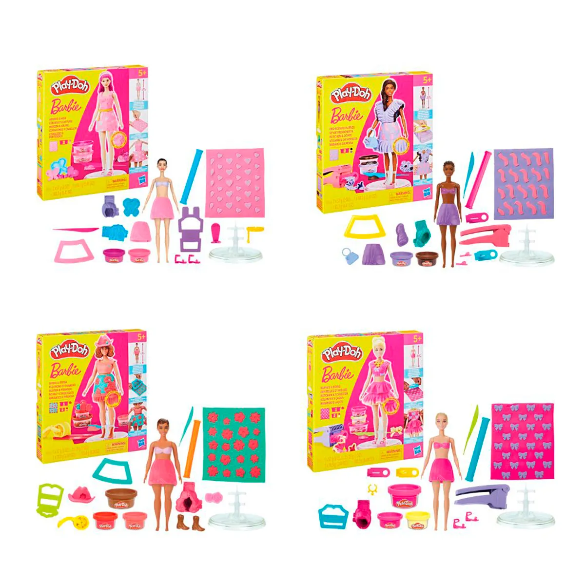 SET DE MASAS PLAY DOH CREA FABULOSAS MODAS DE PLASTILINA - 2