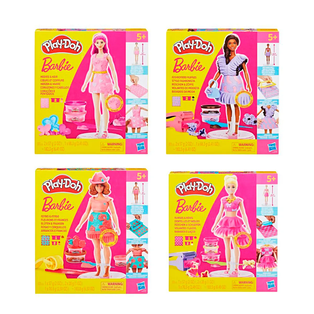 SET DE MASAS PLAY DOH CREA FABULOSAS MODAS DE PLASTILINA - 3