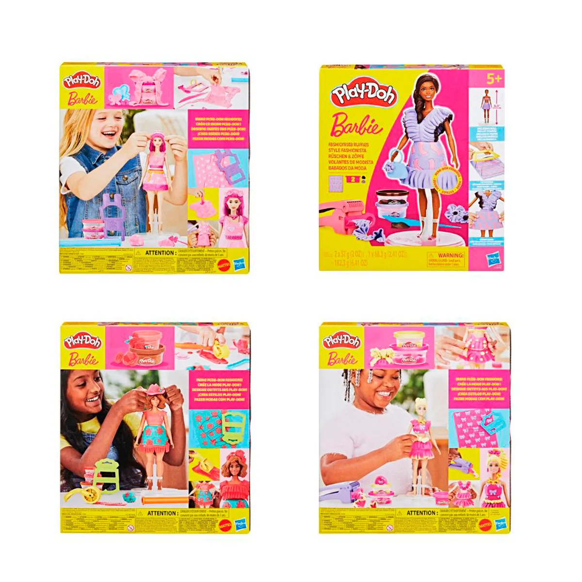 SET DE MASAS PLAY DOH CREA FABULOSAS MODAS DE PLASTILINA - 4