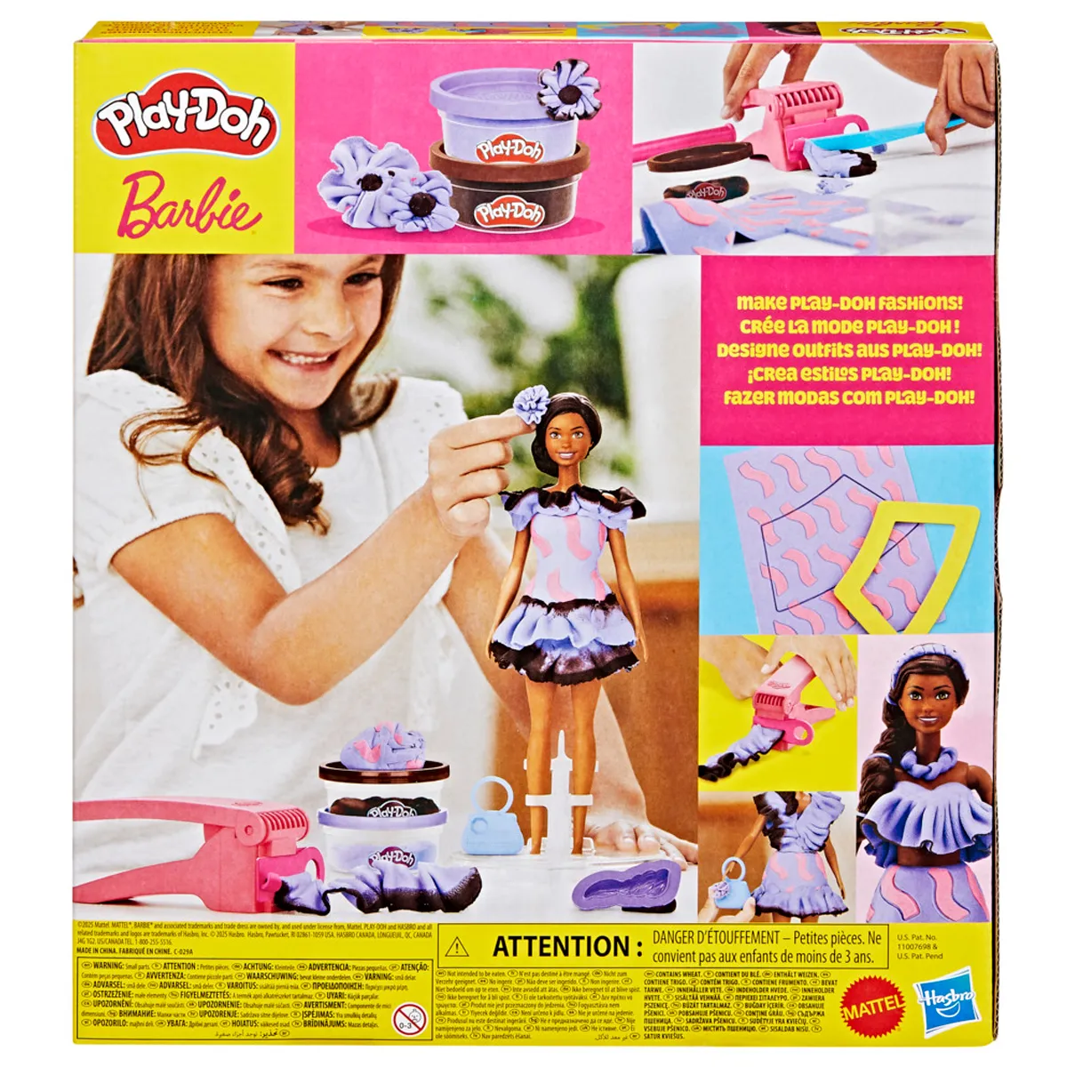 SET DE MASAS PLAY DOH CREA FABULOSAS MODAS DE PLASTILINA - 4