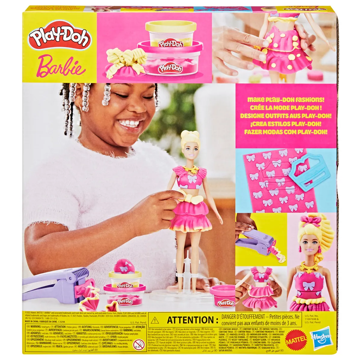 SET DE MASAS PLAY DOH CREA FABULOSAS MODAS DE PLASTILINA - 13