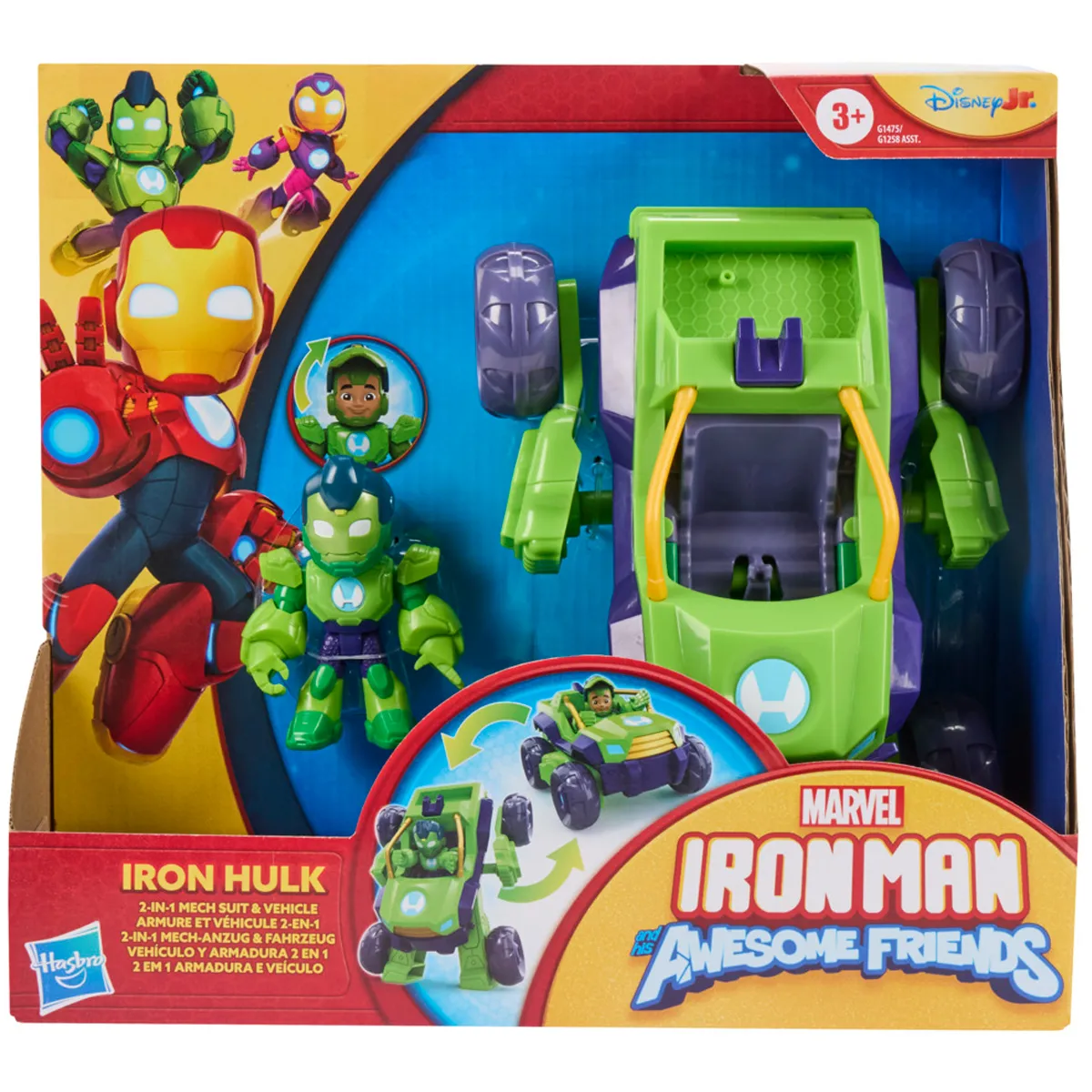 FIGURA ACCIÓN MARVEL IRON MAN AND HIS AWESOME FRIENDS - 4