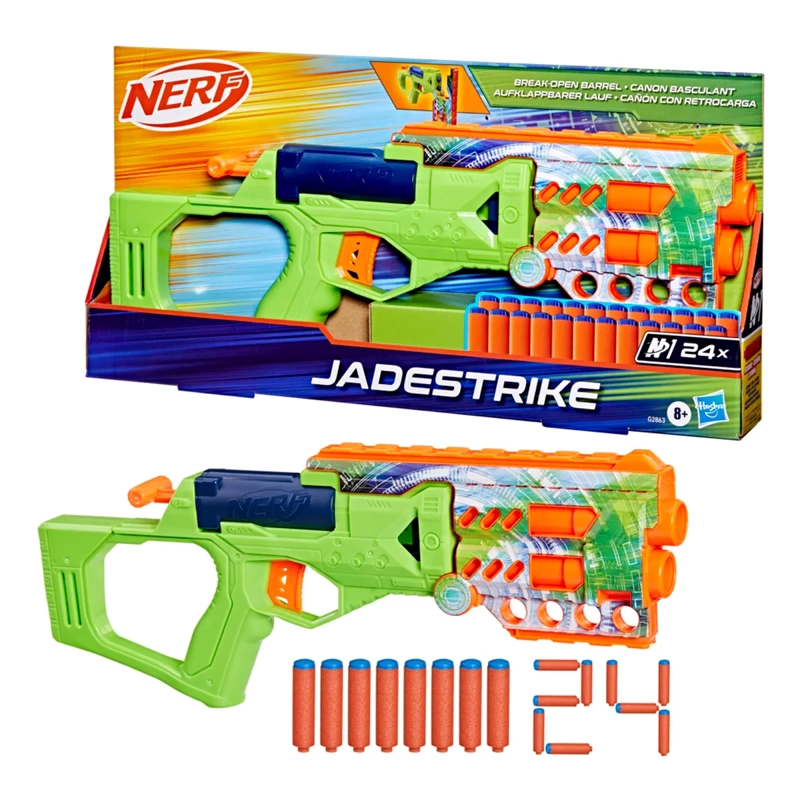 LANZADOR NERF N SERIES JADESTRIKE - 1