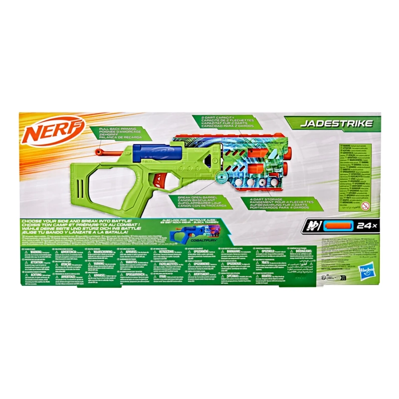 LANZADOR NERF N SERIES JADESTRIKE - 4