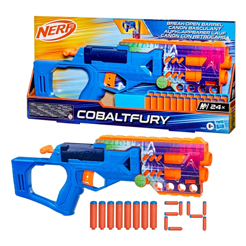 LANZADOR NERF N SERIES COBALTFURY - 1