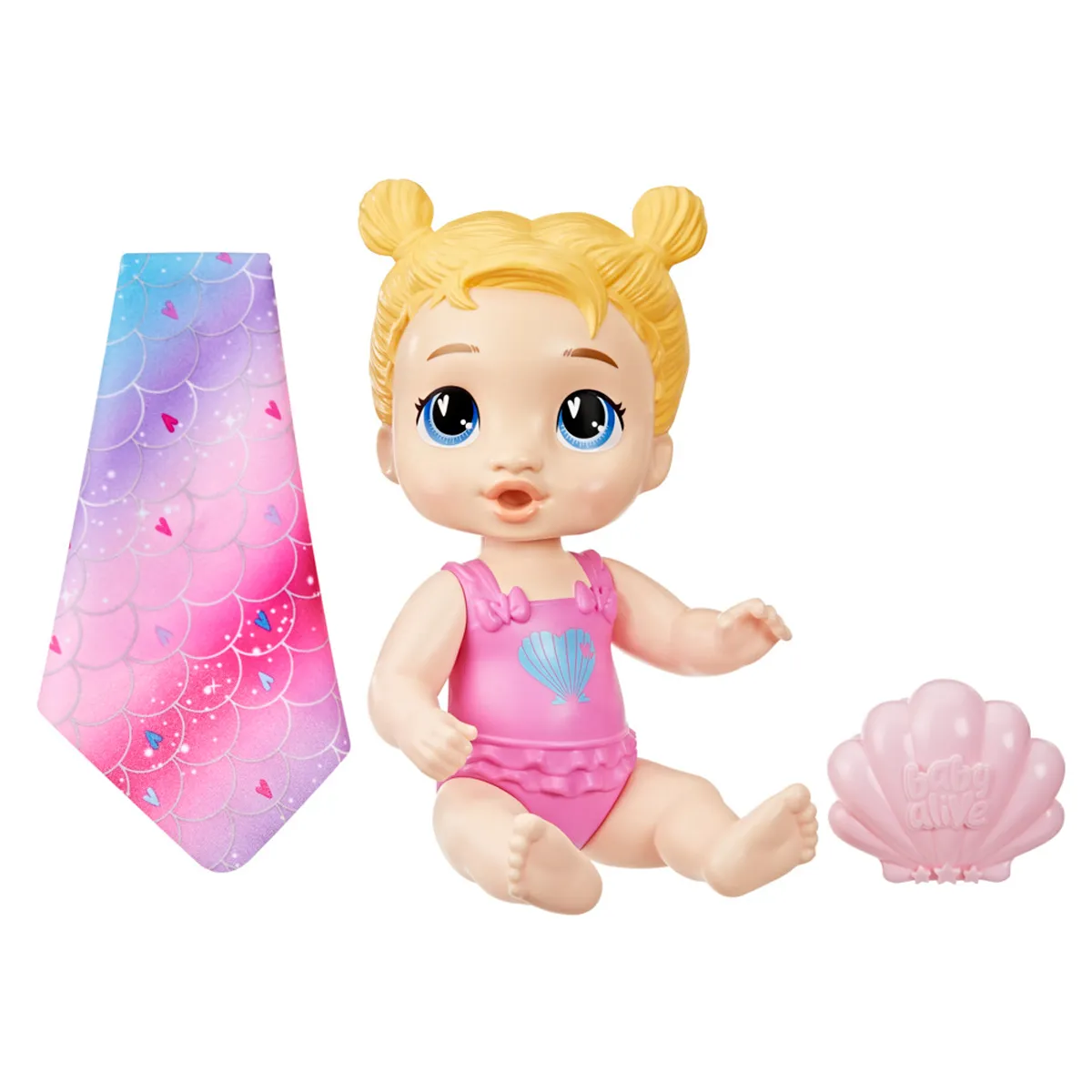 MUÑECA BABY ALIVE CHAPUZÓN DE SIRENA - 2