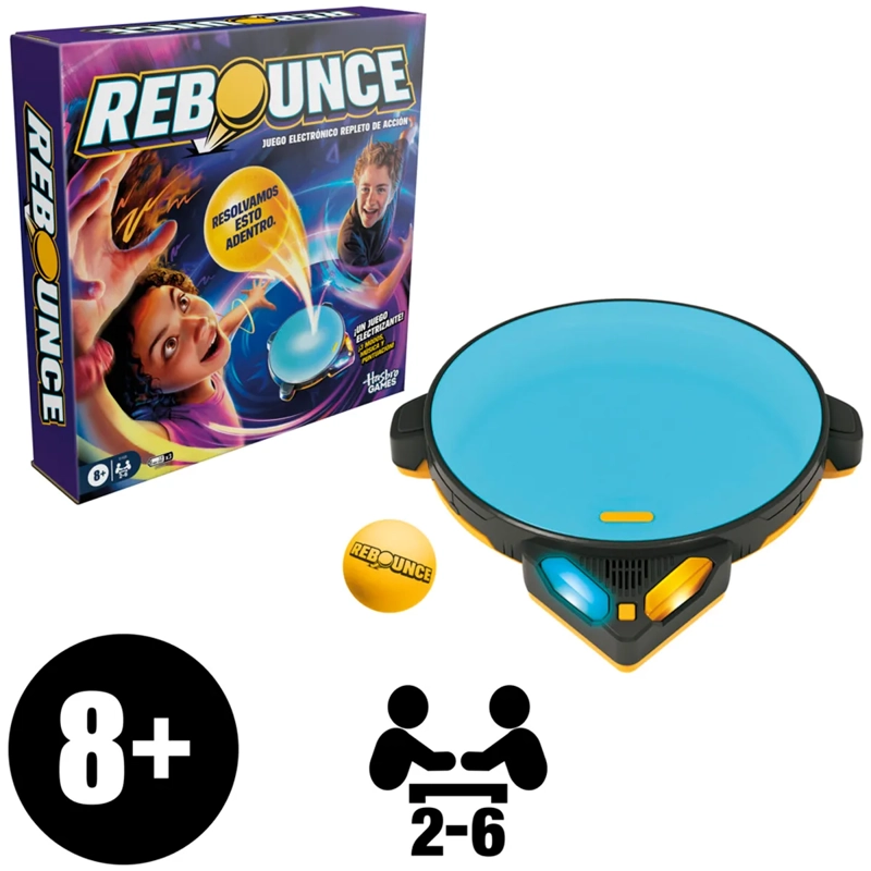 JUEGO MESA HASBRO GAMING CONECTA 4 A REBOTAR! - 2