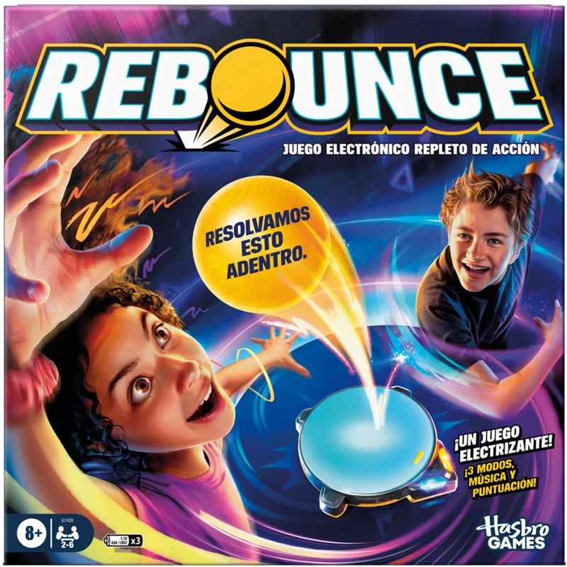 JUEGO MESA HASBRO GAMING CONECTA 4 A REBOTAR! - 4