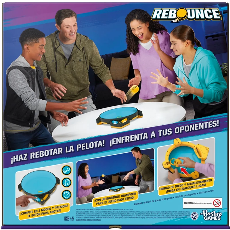 JUEGO MESA HASBRO GAMING CONECTA 4 A REBOTAR! - 5