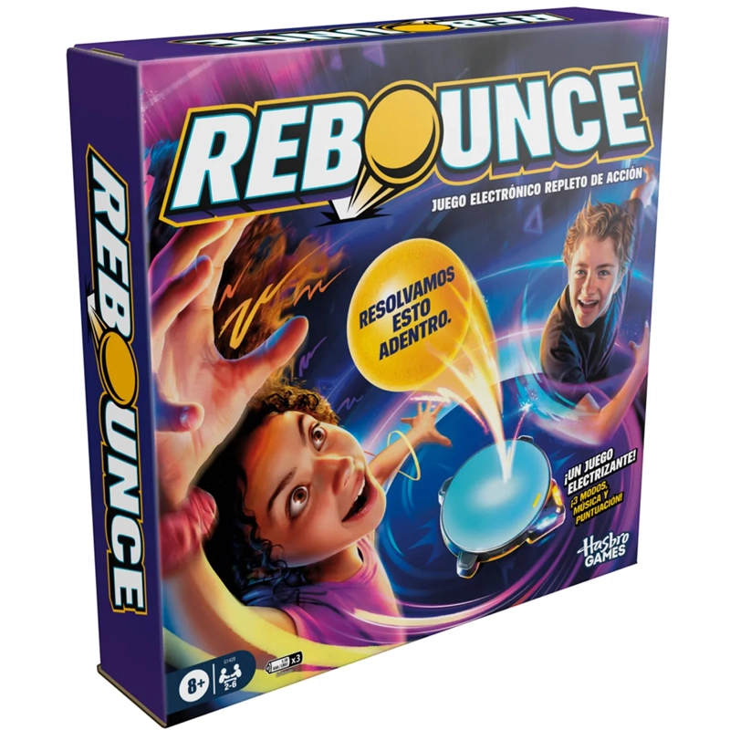JUEGO MESA HASBRO GAMING CONECTA 4 A REBOTAR! - 6