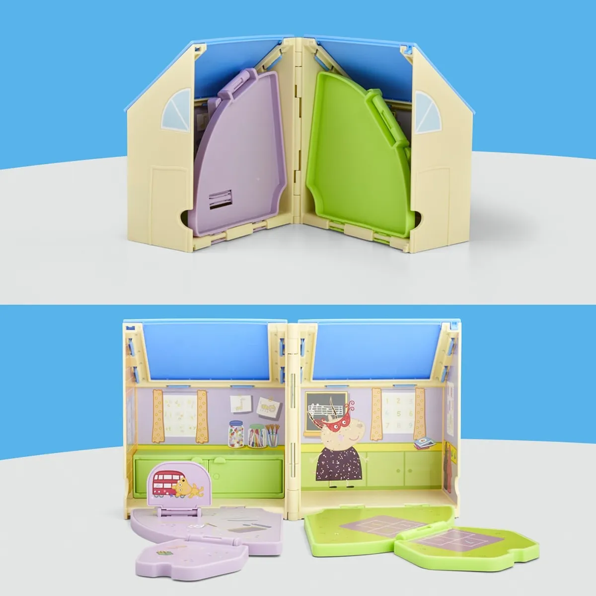 MUÑECA PEPPA PIG LA GUARDERÍA PORTÁTIL - 5