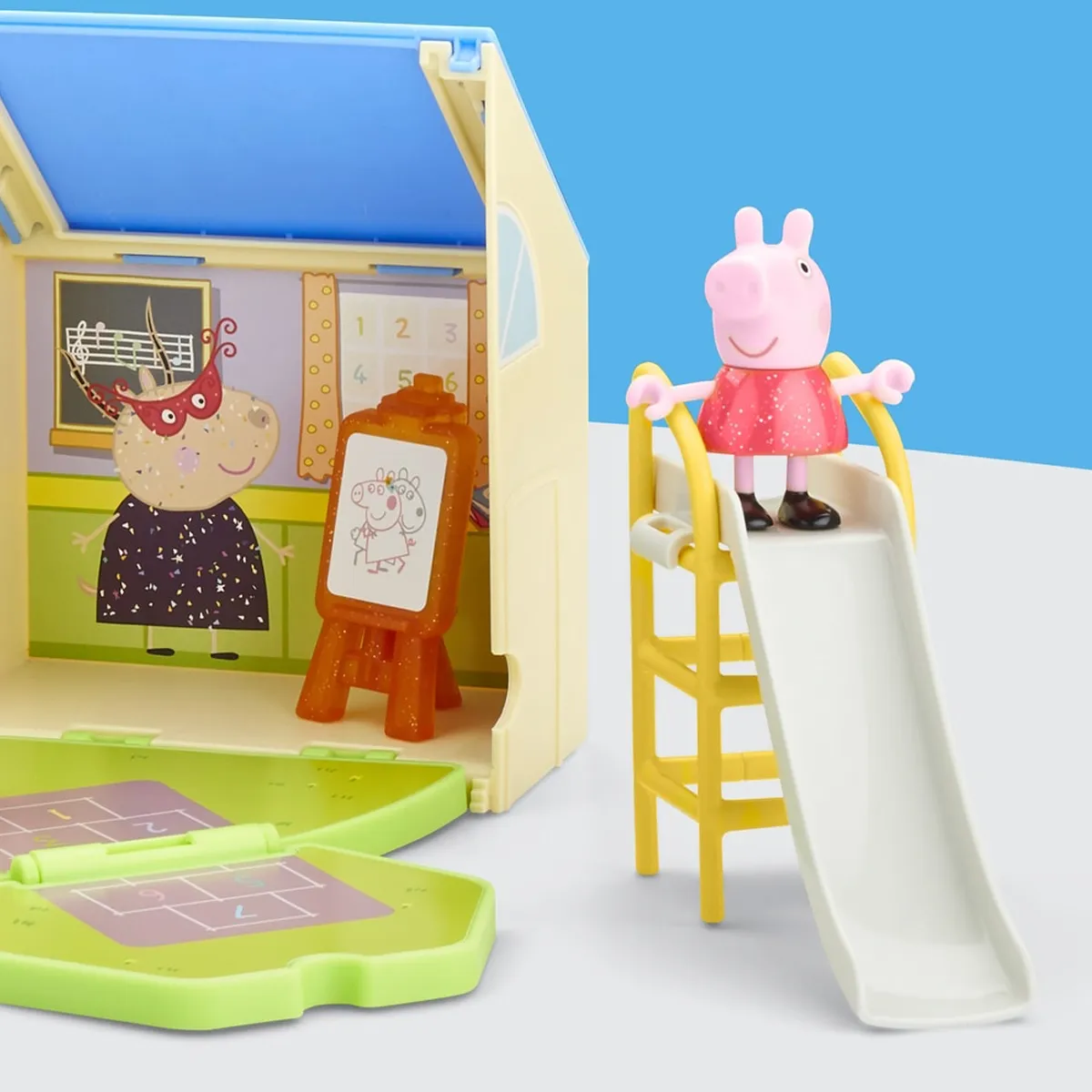 MUÑECA PEPPA PIG LA GUARDERÍA PORTÁTIL - 7
