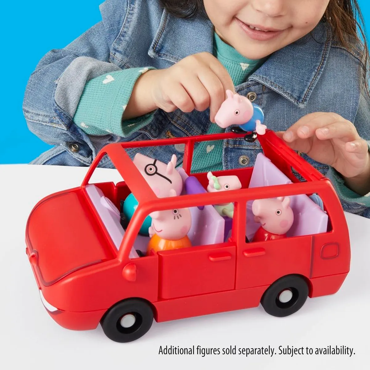 MUÑECA PEPPA PIG EL GRAN AUTO DE LA FAMILIA DE PEPPA - 13