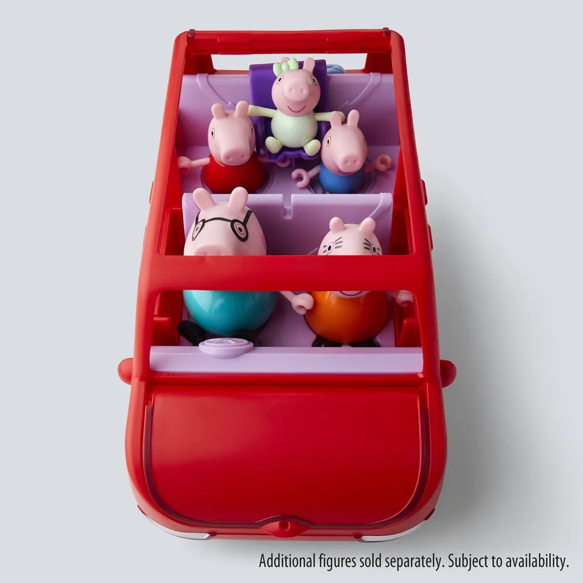 MUÑECA PEPPA PIG EL GRAN AUTO DE LA FAMILIA DE PEPPA - 4