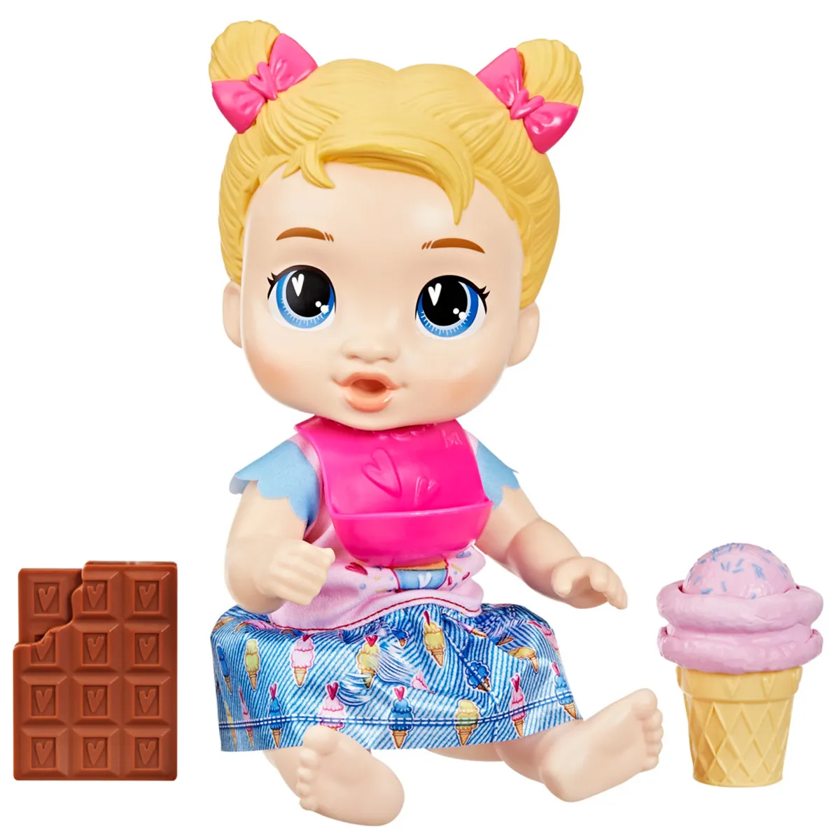 MUÑECA BABY ALIVE DULCES GOLOSINAS HARPER HUGS - 2