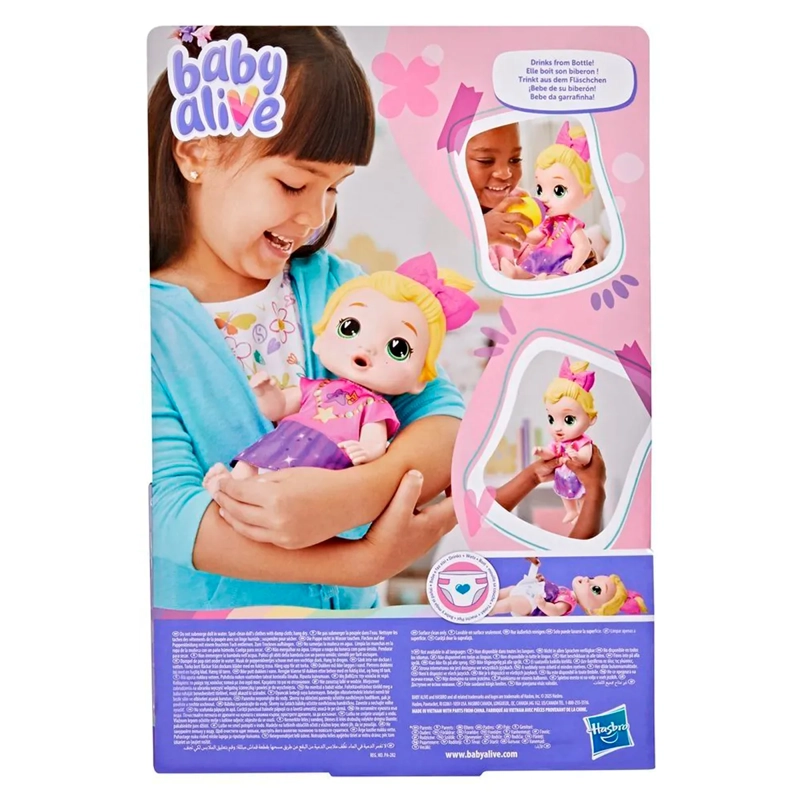 MUÑECA BABY ALIVE BEBÈ SORBITOS LALA GOO GOO - 4