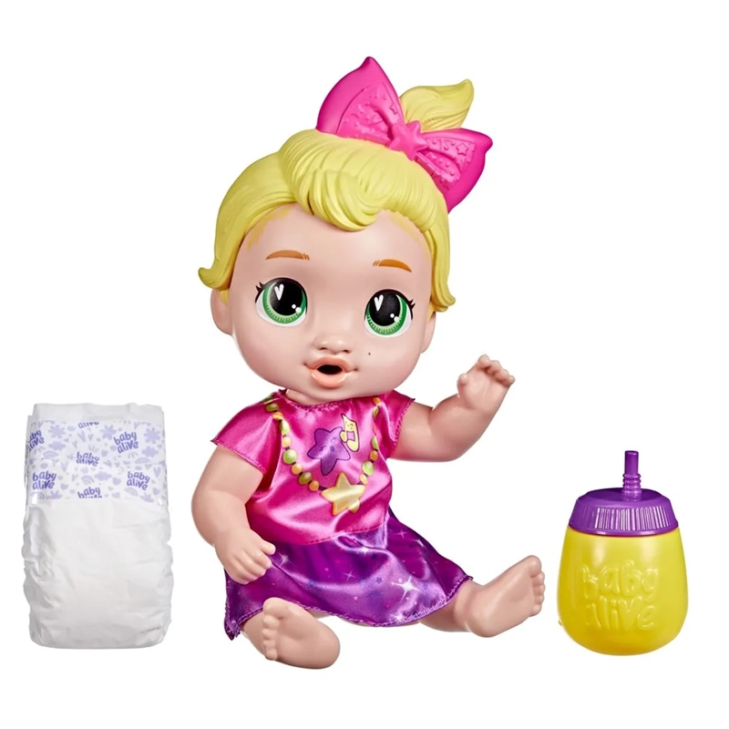 MUÑECA BABY ALIVE BEBÈ SORBITOS LALA GOO GOO - 5
