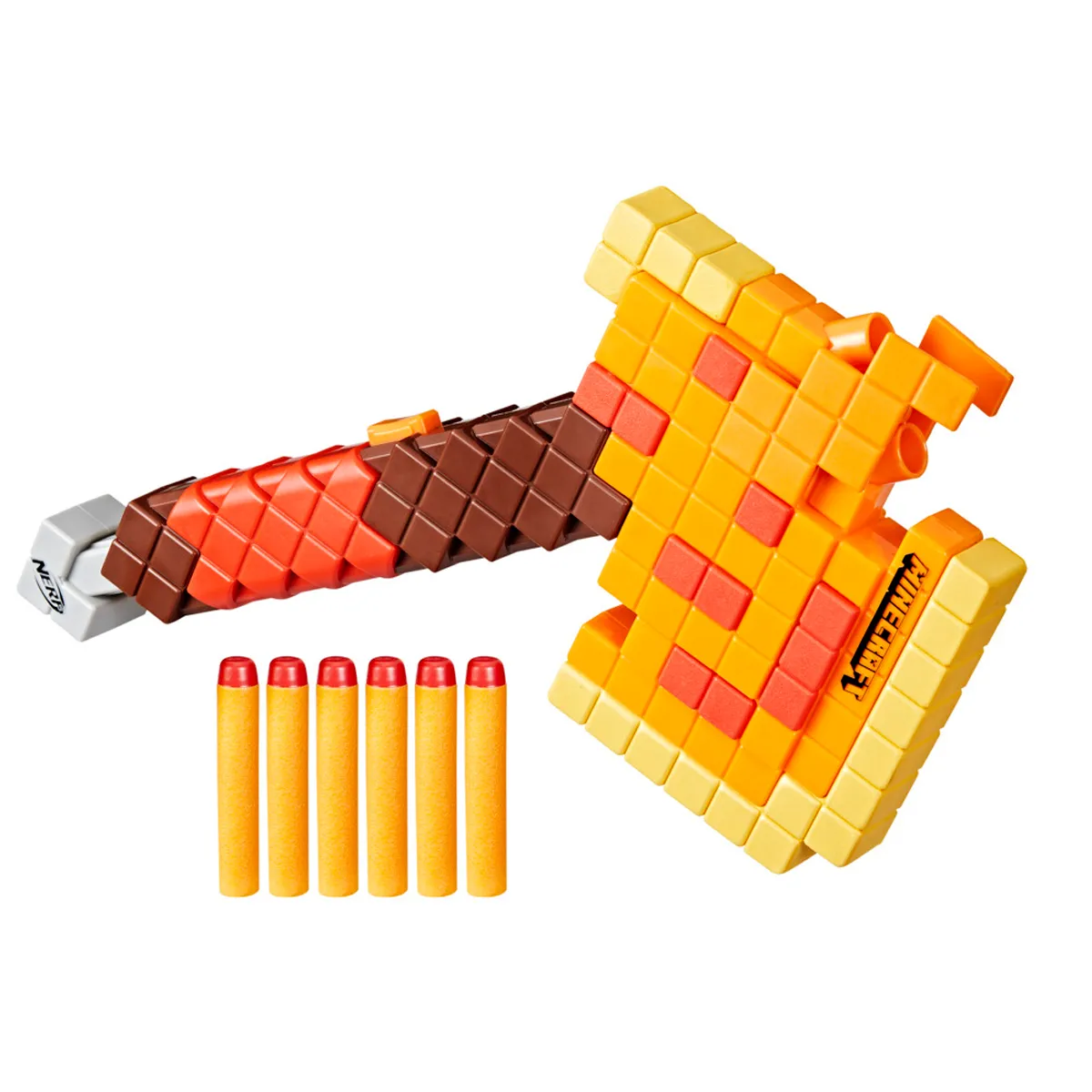 LANZADOR NERF MINECRAFT FIREBRAND HACHA - 2
