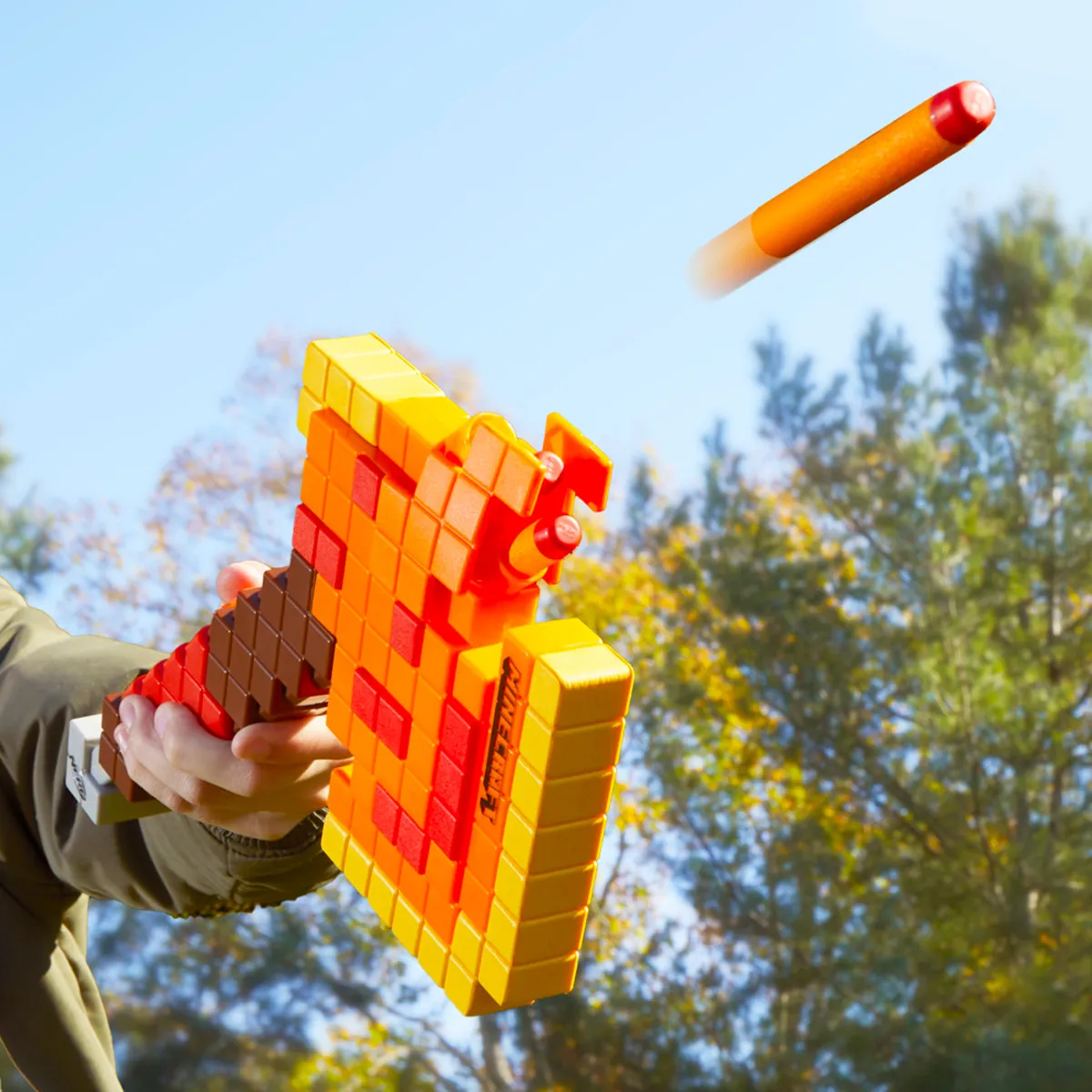 LANZADOR NERF MINECRAFT FIREBRAND HACHA - 10