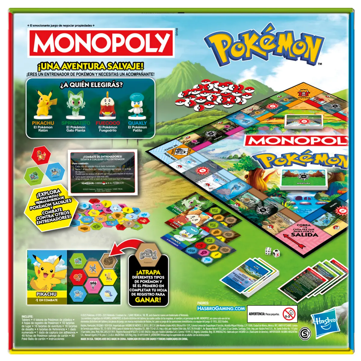 JUEGO MESA HASBRO GAMING POKEMÓN - 9