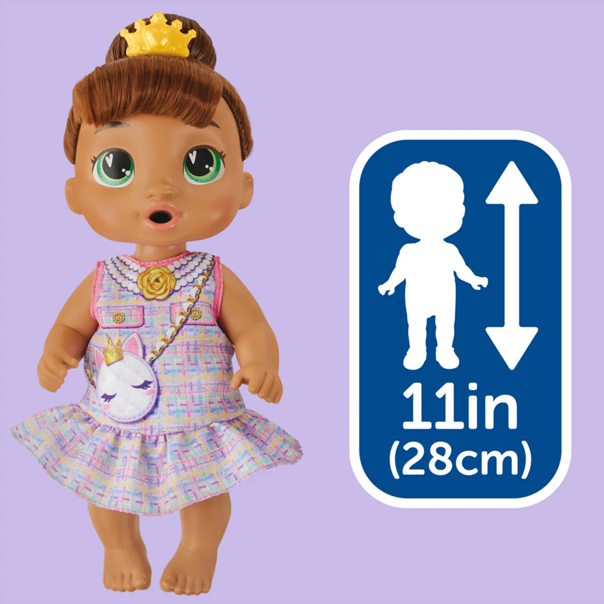 MUÑECA BABY ALIVE FIESTA DE TE BURBUJEANTE SOPHIA SPARKLE - 7