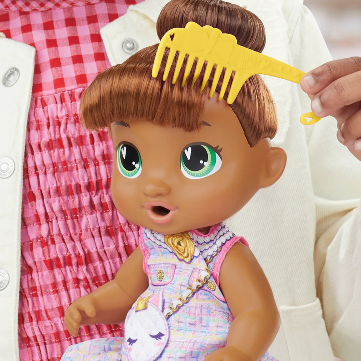 MUÑECA BABY ALIVE FIESTA DE TE BURBUJEANTE SOPHIA SPARKLE - 8