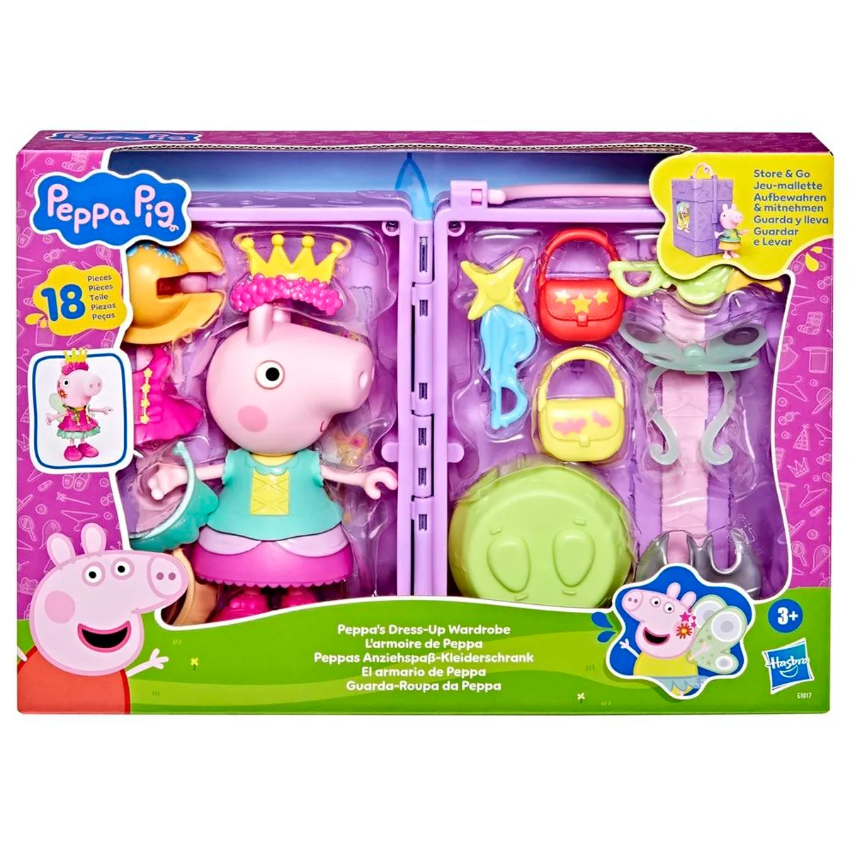 MUÑECA PEPPA PIG EL ARMARIO DE PEPPA - 3