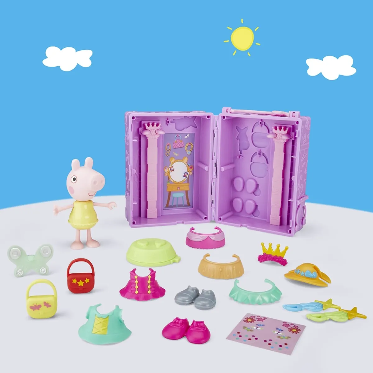 MUÑECA PEPPA PIG EL ARMARIO DE PEPPA - 6