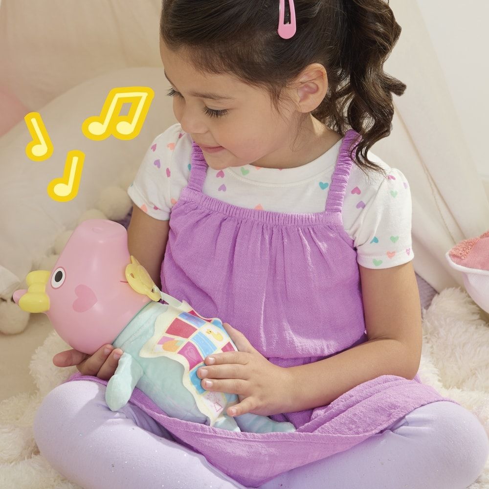 MUÑECA PEPPA PIG GRUÑIDOS Y ABRAZOS EVIE - 13