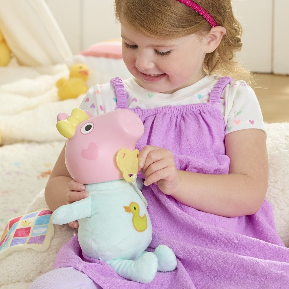 MUÑECA PEPPA PIG GRUÑIDOS Y ABRAZOS EVIE - 10