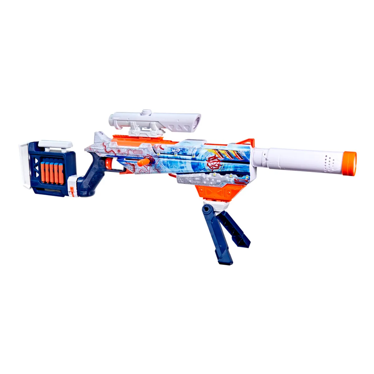 LANZADOR NERF LOADOUT ARCTIC ZEROSTRIKER - 3